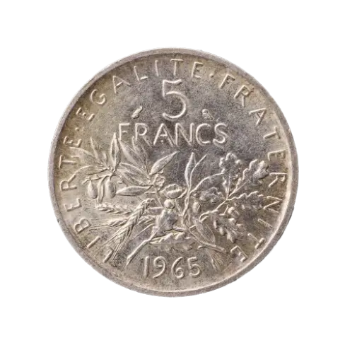 5 francs semeuse