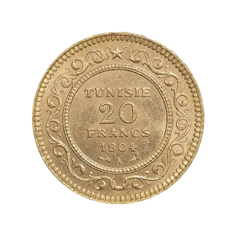 20 francs tunisie pile