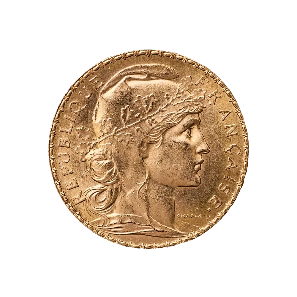 10 francs coq marianne face
