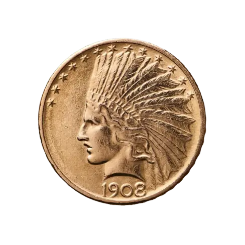 10 dollars american eagle face
