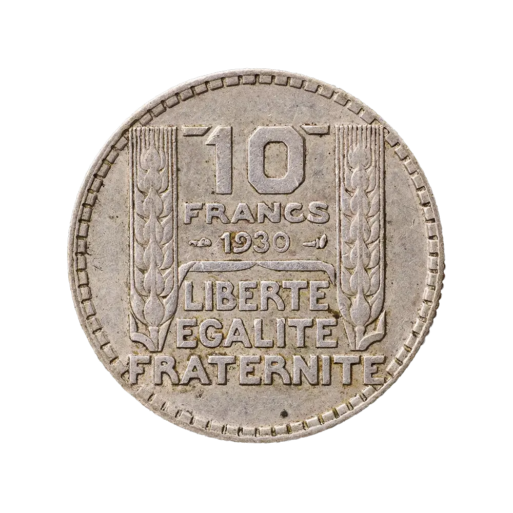 10 francs turin pile
