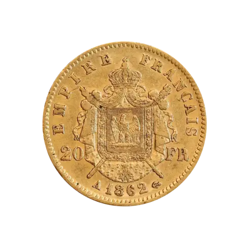 20 francs napoleon pile