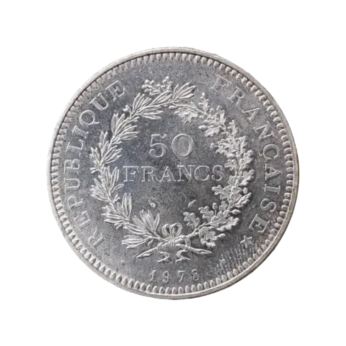 50 francs hercule pile