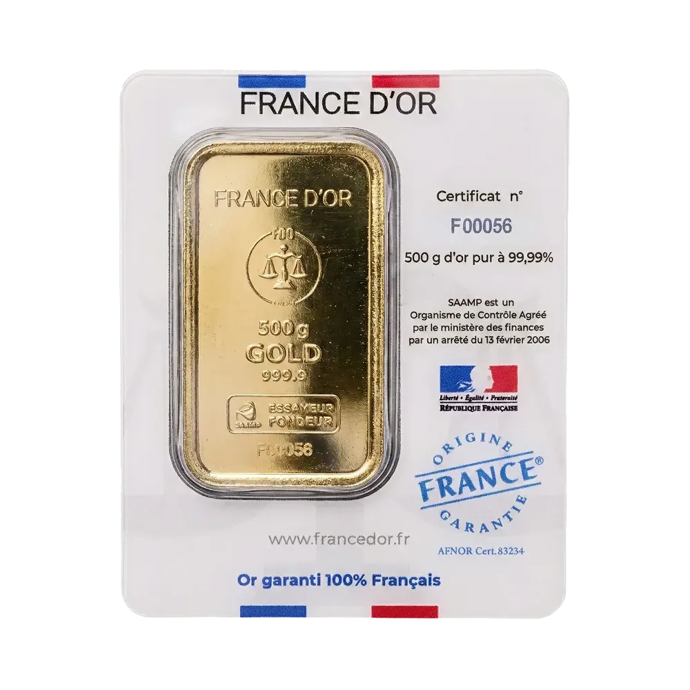Lingotin d'Or 500g