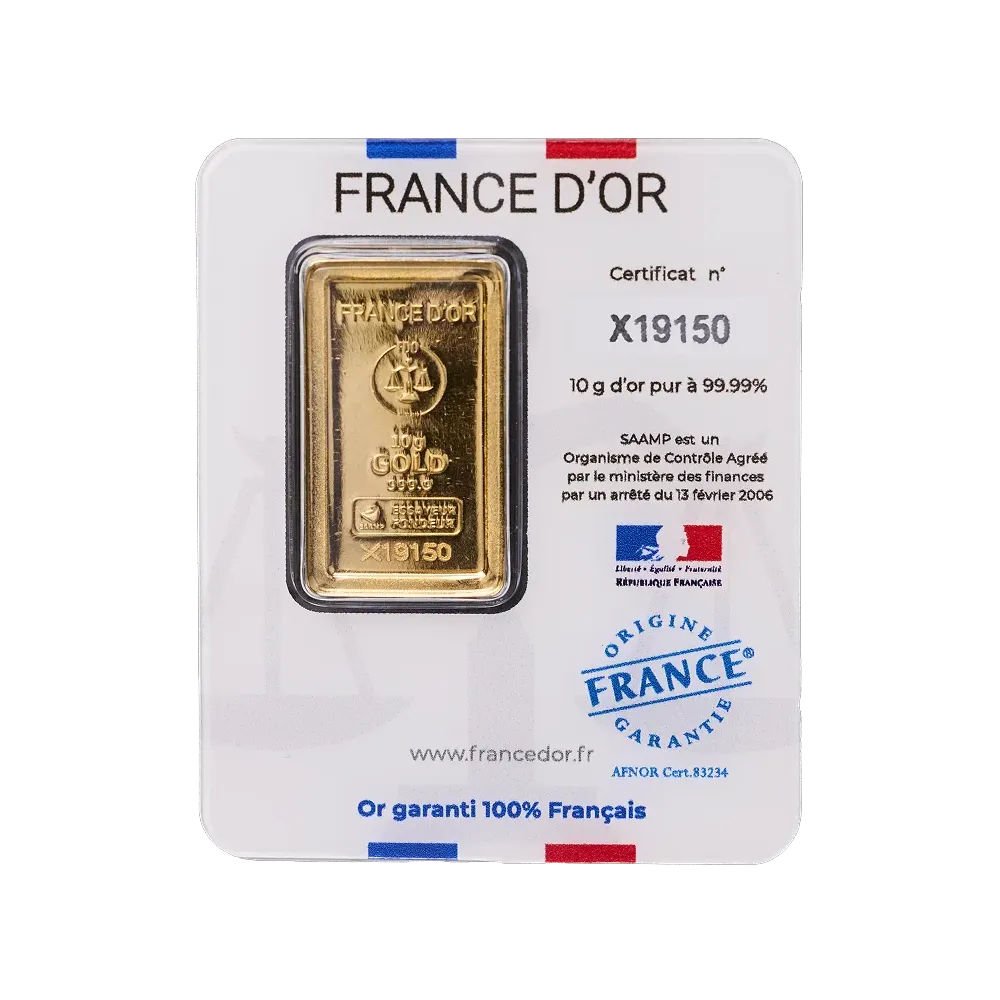 lingot or 10g