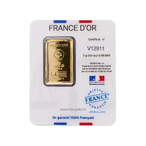 lingot or 5g