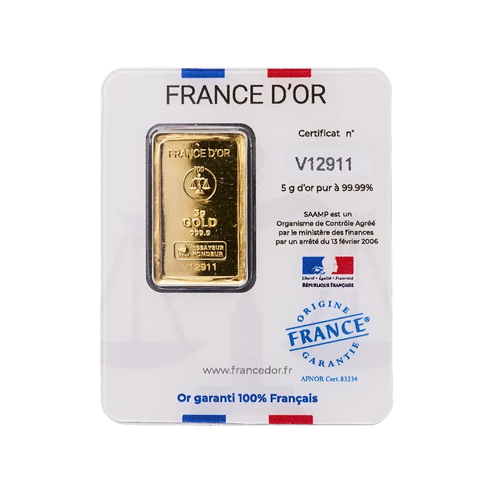 lingot or 5g