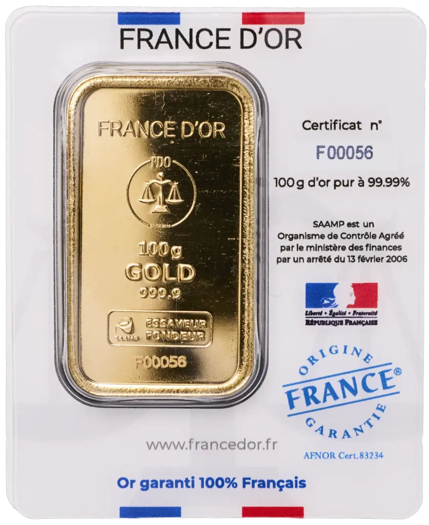 achat vente lingot or