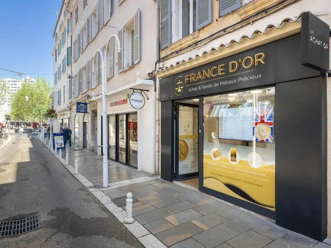 achat pièce or toulon