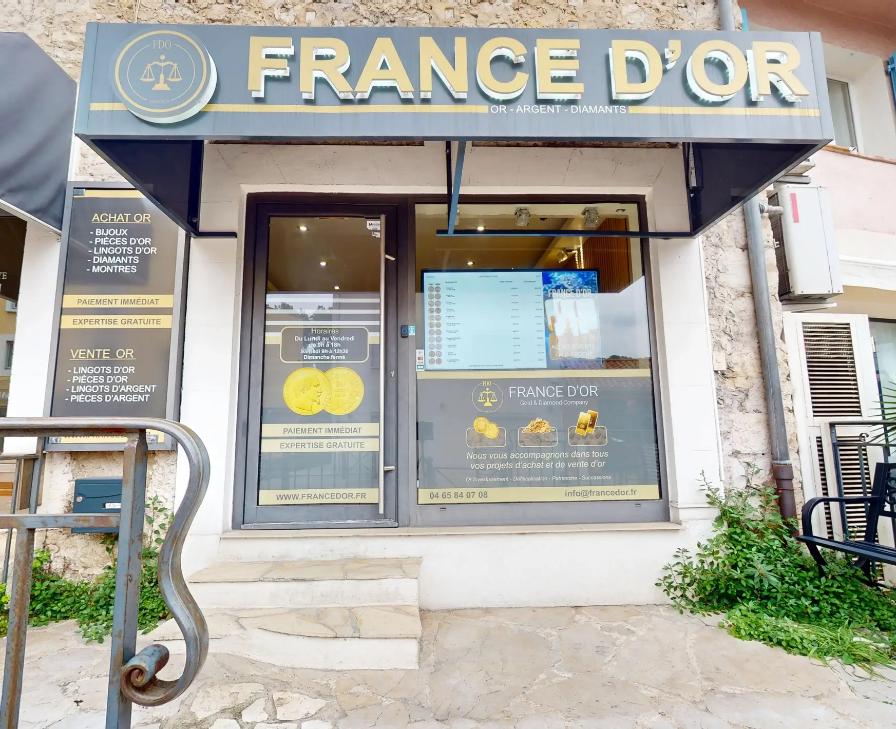 achat vente pièce or mougins