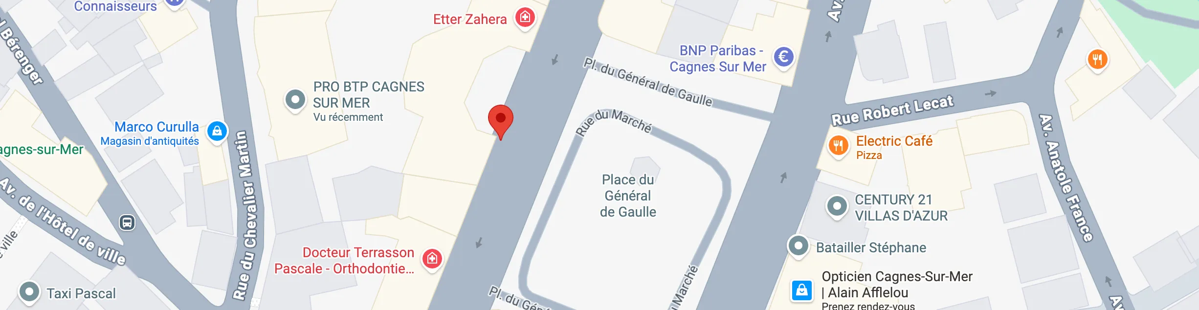 carte cagnes
