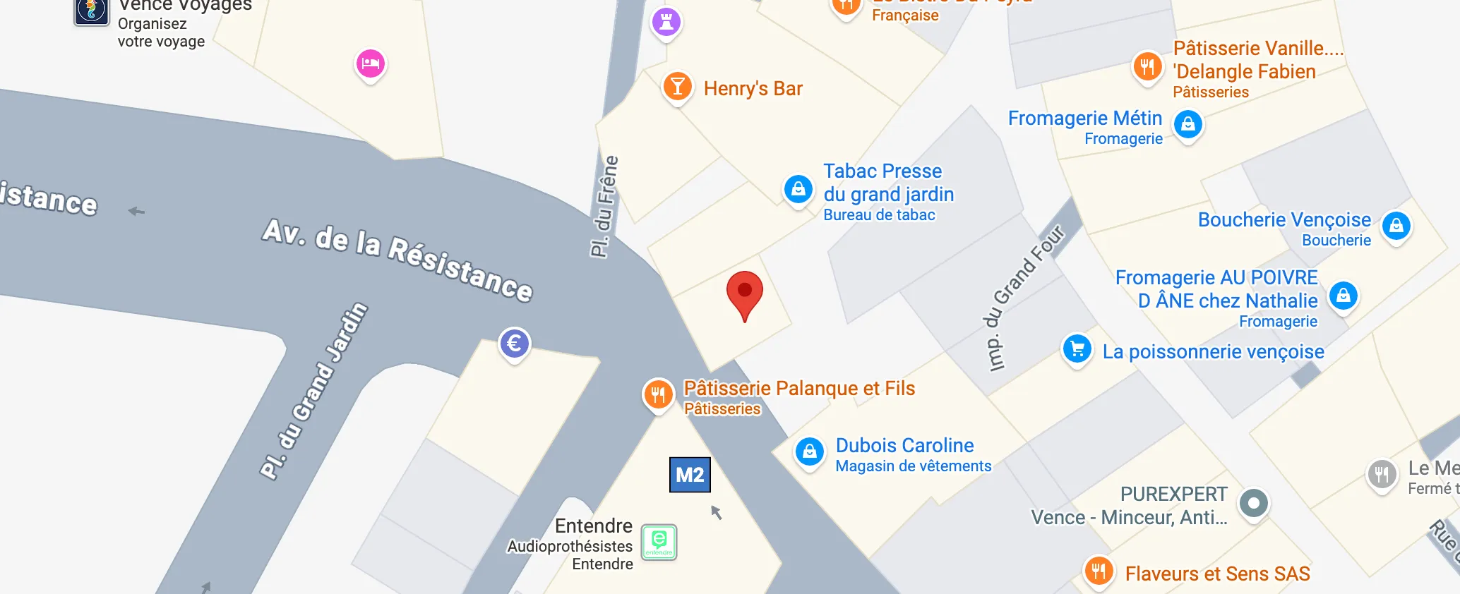 carte vence