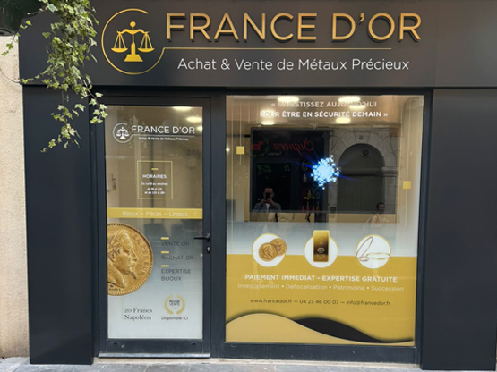 france or toulon achat vente or