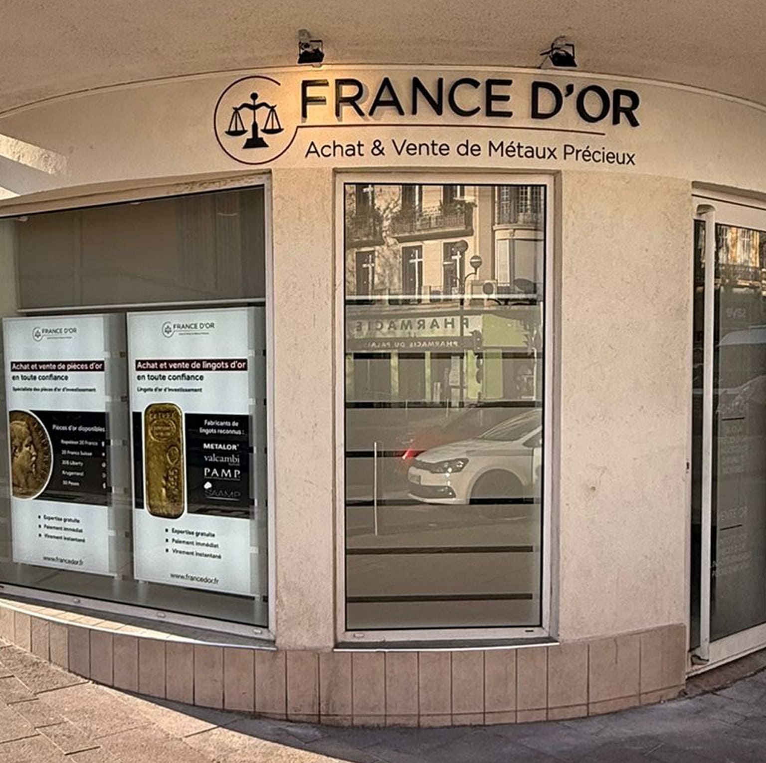 achat vente pièce or à Cannes