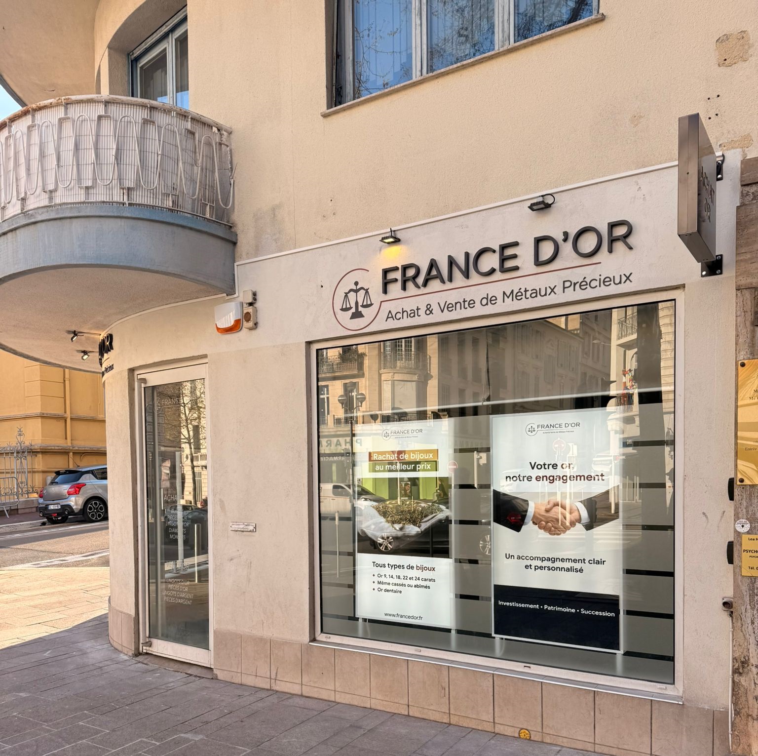achat vente reprise or à Cannes