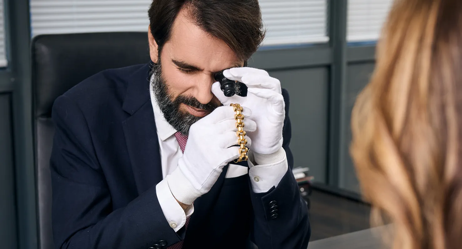 Expertise bracelet or